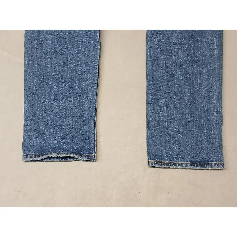 Levi's (29x30) 501 Men's Straight Fit Blue Denim Jeans